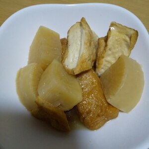 厚揚げと大根の煮物